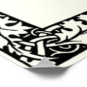 Sonnet # 18 von William Shakespeare Poster (Ecke)