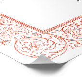 Sonnet # 18 von William Shakespeare Poster (Ecke)