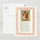 Sonnet # 18 von William Shakespeare Postkarte (Vorne/Hinten)