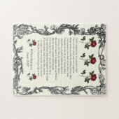 Sonnet # 18 von William Shakespeare Puzzle (Horizontal)