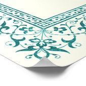 Sonnet # 22 von William Shakespeare Poster (Ecke)