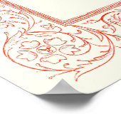 Sonnet # 25 von William Shakespeare Poster (Ecke)