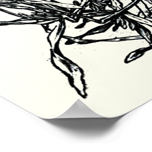 Sonnet # 29 von William Shakespeare Poster (Ecke)