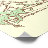 Sonnet # 29 von William Shakespeare Poster (Ecke)