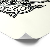 Sonnet # 43 von William Shakespeare Poster (Ecke)