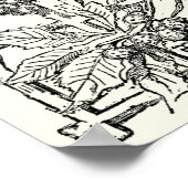 Sonnet # 43 von William Shakespeare Poster (Ecke)