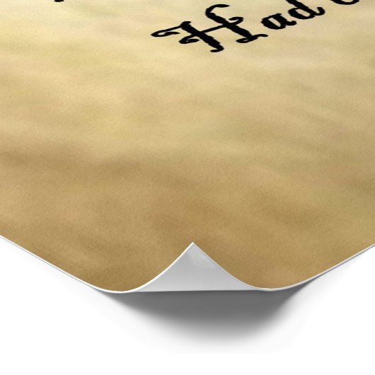 Sonnet Nr. 106 von William Shakespeare Poster (Ecke)