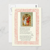 Sonnet Number 116 by William Shakespeare Postcard Postkarte (Vorne/Hinten)