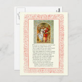 Sonnet Number 138 by William Shakespeare Postkarte (Vorne/Hinten)