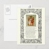 Sonnet Number 138 by William Shakespeare Postkarte (Vorne/Hinten)