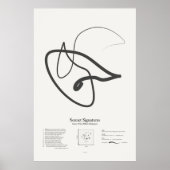 Sonnet-Signaturen: Sonnet 73 Poster (Vorne)