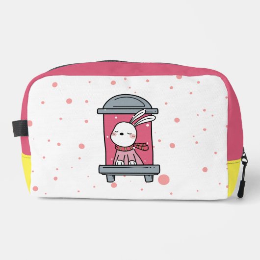 Sonnig am Fenster Waschbeutel (Vorderseite)