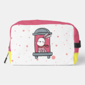 Sonnig am Fenster Waschbeutel (Rückseite)