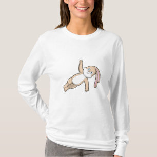 Sonnig bei Yoga Stretching T-Shirt