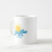 Sonnig! Galveston Island Texas Kaffeetasse (Vorderseite Links)