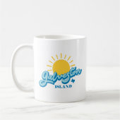 Sonnig! Galveston Island Texas Kaffeetasse (Links)
