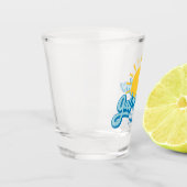 Sonnig! Galveston Island Texas Schnapsglas (Links)