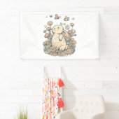Sonnig in Blume Banner (Insitu)