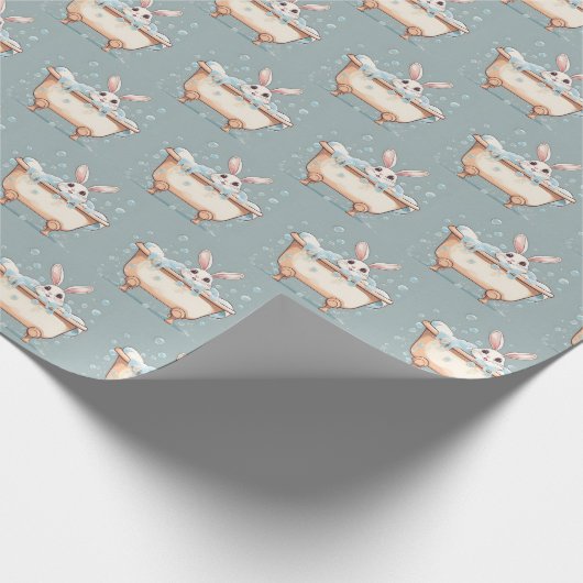 Sonnig in der Blase Bath Geschenkpapier (Ecke)