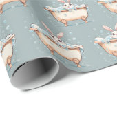 Sonnig in der Blase Bath Geschenkpapier (Rolleneckpunkt)