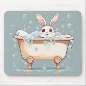 Sonnig in der Blase Bath Mousepad (Vorne)