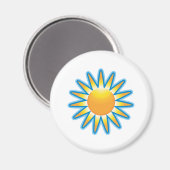 sonnig magnet (Vorderseite/Rückseite)