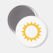 sonnig magnet (Vorderseite/Rückseite)