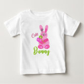 Sonnig mit Blume Baby T - Shirt (Vorderseite)