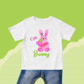 Sonnig mit Blume Baby T - Shirt
