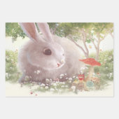 Sonnig mit Blume Geschenkpapier Set (Vorderseite 2)