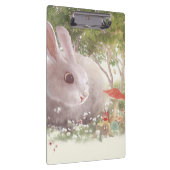 Sonnig mit Blume Klemmbrett (Rechts)