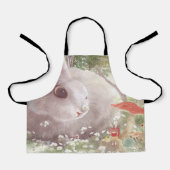 Sonnig mit Blume Schürze (Vorderseite)