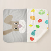 Sonnig mit farbigen Eiern sherpa Decke. Sherpadecke (Vorderseite (Horizontal))