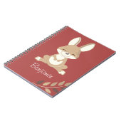 Sonnig mit Lächeln Notizblock (Linke Seite)