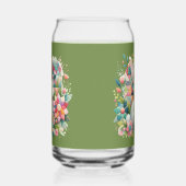 Sonnig mit Quilt und Blume Dosenglas (Rechts)