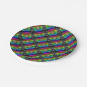 sonnig pappteller (Schrägansicht)