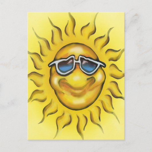 sonnig postkarte (Vorderseite)