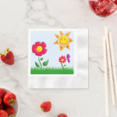 sonnig serviette (Beispiel)