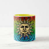 sonnig zweifarbige tasse (Mittel)