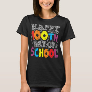 Sonnige 100 Tage Schullehrer Geschenke 100. Tag T-Shirt