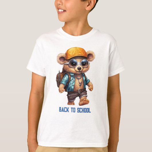 Sonnige Abenteuer mit Strandbär - Für Spaß bereit T-Shirt (Vorderseite)