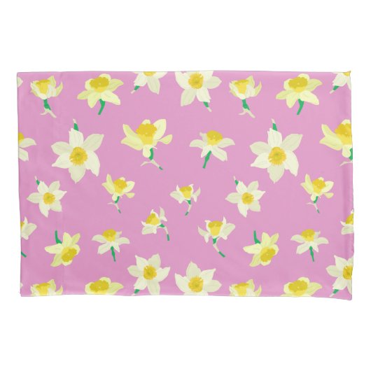 Sonnige Affodien. Kissenbezug (Vorderseite)