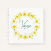 Sonnige Affodien. Notizblock (Vorderseite)