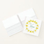 Sonnige Affodien. Notizblock (Innenseite)