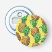 Sonnige Ananas Flaschenöffner (Vorderseite)