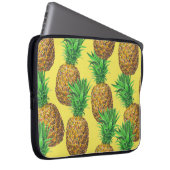 Sonnige Ananas Laptopschutzhülle (Vorne Rechts)