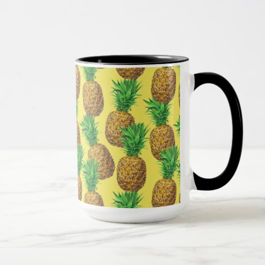 Sonnige Ananas Tasse (Rechts)