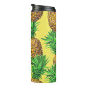 Sonnige Ananas Thermosbecher (Nach rechts gedreht)
