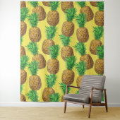 Sonnige Ananas Wandteppich (Beispiel)
