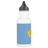 Sonnige Australische Karte Trinkflasche (Links)